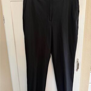 Jones New York Black Straight-Leg Ponte Pants